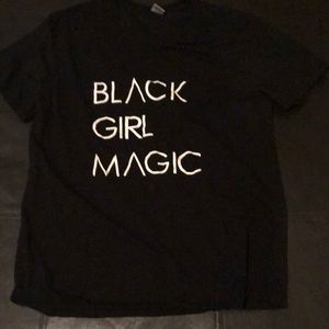Black Graphic Tee “Black Girl Magic”